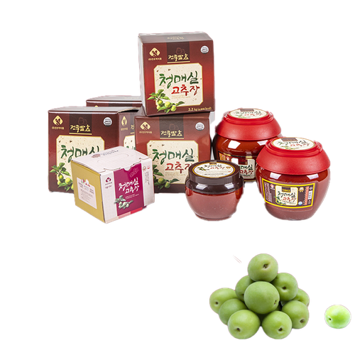 진조미 청매실 태양초고추장2.2kg