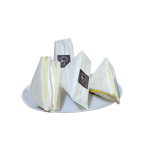 리더스 햄치즈 샌드위치4kg(80g 50개) 냉동 개별포장 단체급식 